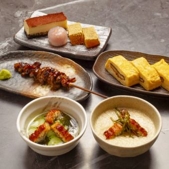 【お祝いや会食に】堀江の鰻づくし　　ひつまぶしコース5200円(税込)