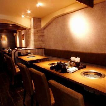 We have a wide selection of gem menus and special sweets that can only be enjoyed at Gyu-Kaku, so it's perfect for girls-only gatherings ♪ You can enjoy a relaxing meal in the calm interior.(The image is an affiliated store)