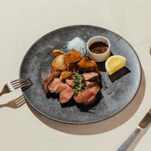 Grilled lamb