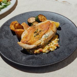 slow grilled Miou chicken