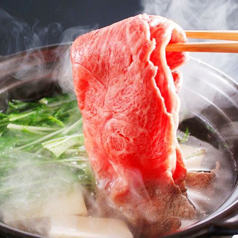 We offer all-you-can-eat options such as shabu-shabu, giblet hotpot, and sukiyaki! Great for parties!