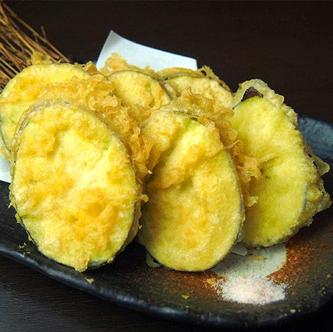 Eggplant tempura from Miyazaki Prefecture