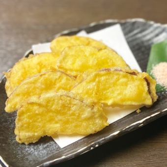 Miyazaki Prefecture sweet potato tempura