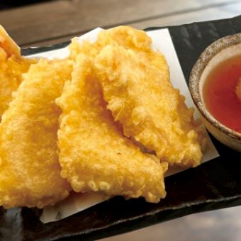 地頭鶏むね身使用　とり天