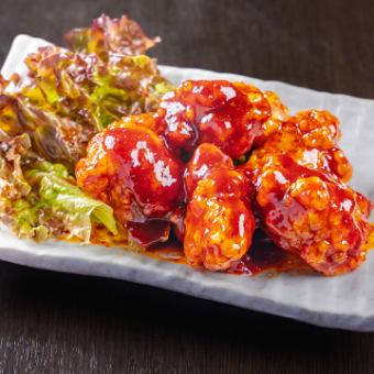 ピリ辛ヤンニョムチキン