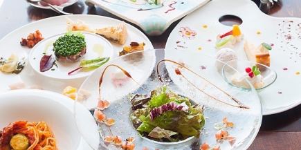 【ランチ】≪シェフのお任せ豚肉コース≫スープや豚肉料理を楽しめる全7品◆3800円(税込)!