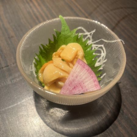 Steamed squirts from Miyagi prefecture