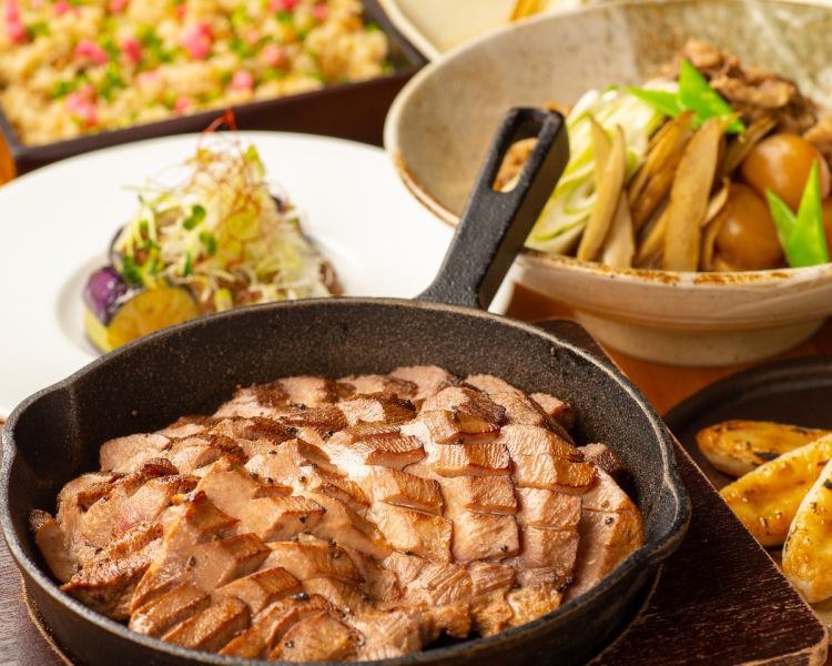 [Recommended by us!] A course where you can enjoy grilled thick-sliced beef tongue♪ Very popular for various parties such as welcome parties and farewell parties!