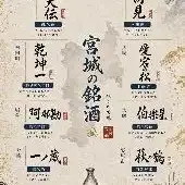 【プレミアム飲み放題】地酒全8種類付　通常飲み放題＋1000円