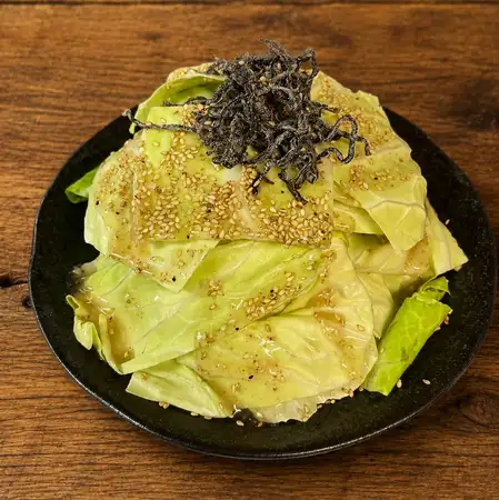美味的芝麻白菜