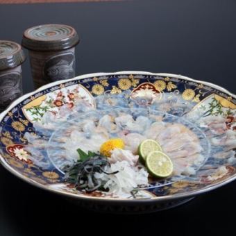 フグ鍋コース 3月末まで