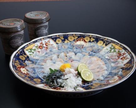 フグ鍋コース　　3月末まで