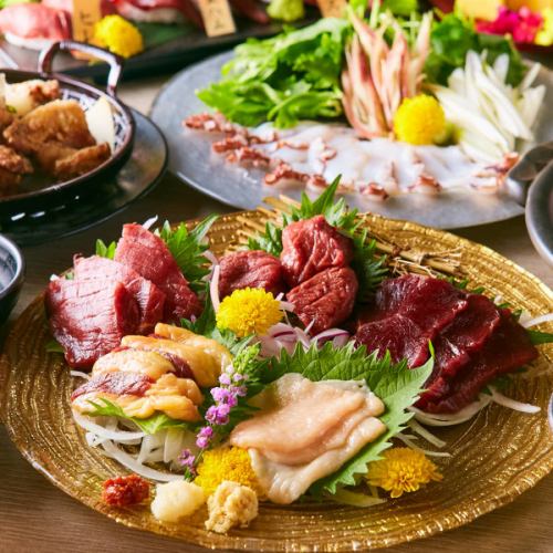 《おすすめ》当店自慢の桜肉(馬肉)を使った逸品料理の数々をご堪能下さい♪ヘルシーな肉料理をどうぞ！