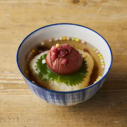 出汁茶漬け ～梅づくし～