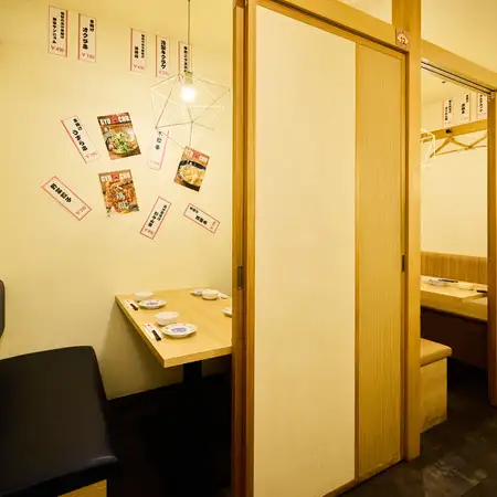 和の趣を感じる落ち着いた空間で宴会・飲み会。