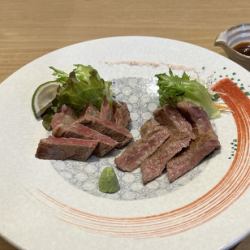 [Fukushima beef platter with two kinds of meat] Rump and fillet