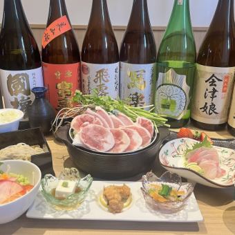 <All-you-can-drink including beer> Welcome/farewell party course 6,600 yen (tax included)