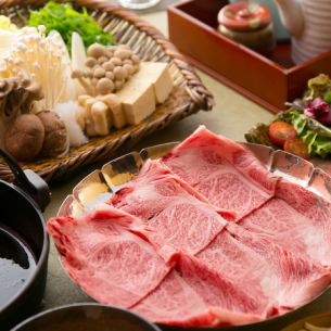 《Black》 Japanese Black Beef Classica Sukiyaki 1 serving