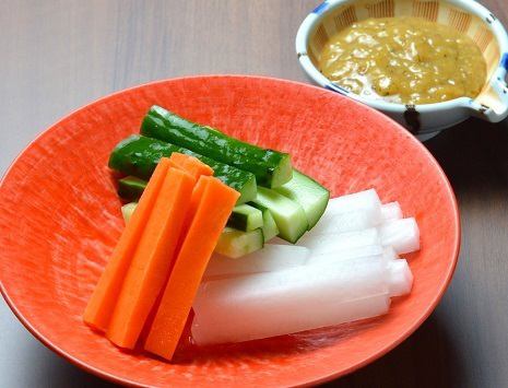 やみつき！無限野菜味噌ディップ