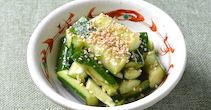 用蔥油打黃瓜