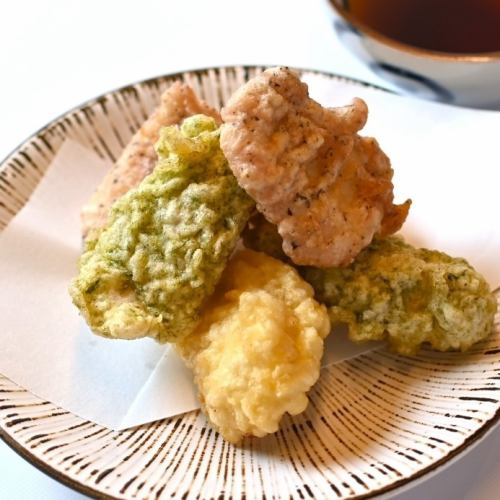 三色とり天