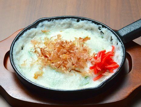 鉄板長芋ステーキ