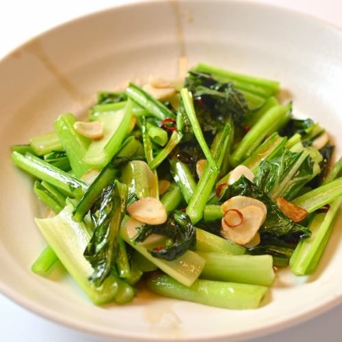 青菜炒め