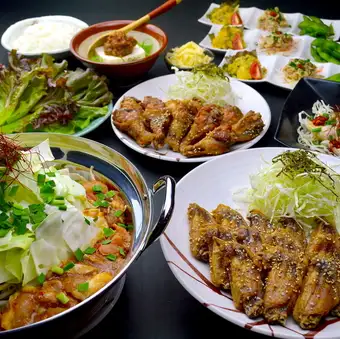 ~계절의 자랑의 일품 통째로 코스(120분 음료 무제한 포함)~