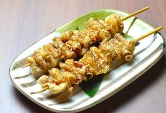 秘製醬汁的巨型雞肉串