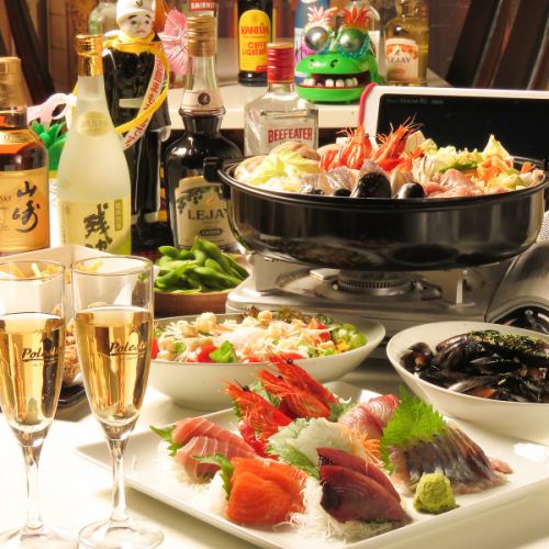 2.5H飲放付6品2000円～☆
