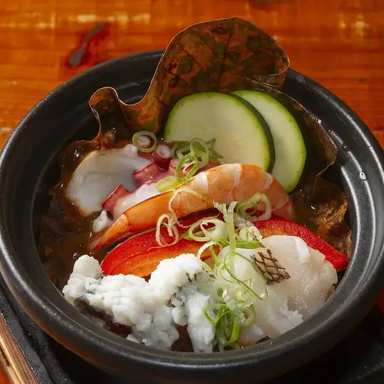 [Grilled seasonal seafood with miso paste wrapped in magnolia leaves] Okanya course with exquisite sea bream rice ≪2-hour seating stay≫ 90-minute all-you-can-drink included