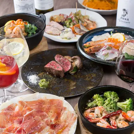 【お料理おまかせ】90分飲み放題コース★5,500円(税込)※お席2時間制