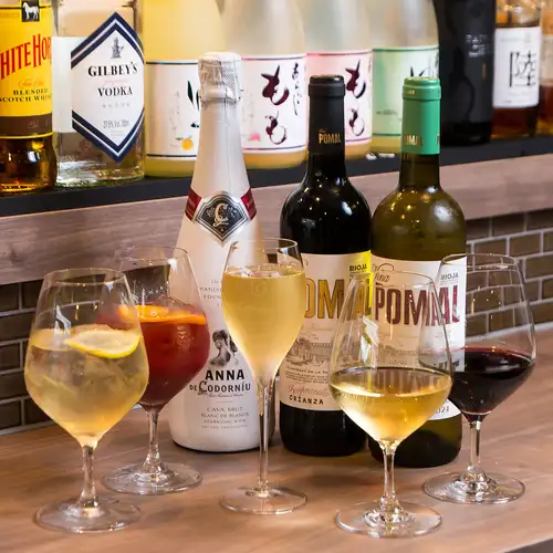 【お酒好きも大満足】お料理だけじゃなくお酒の種類も◎