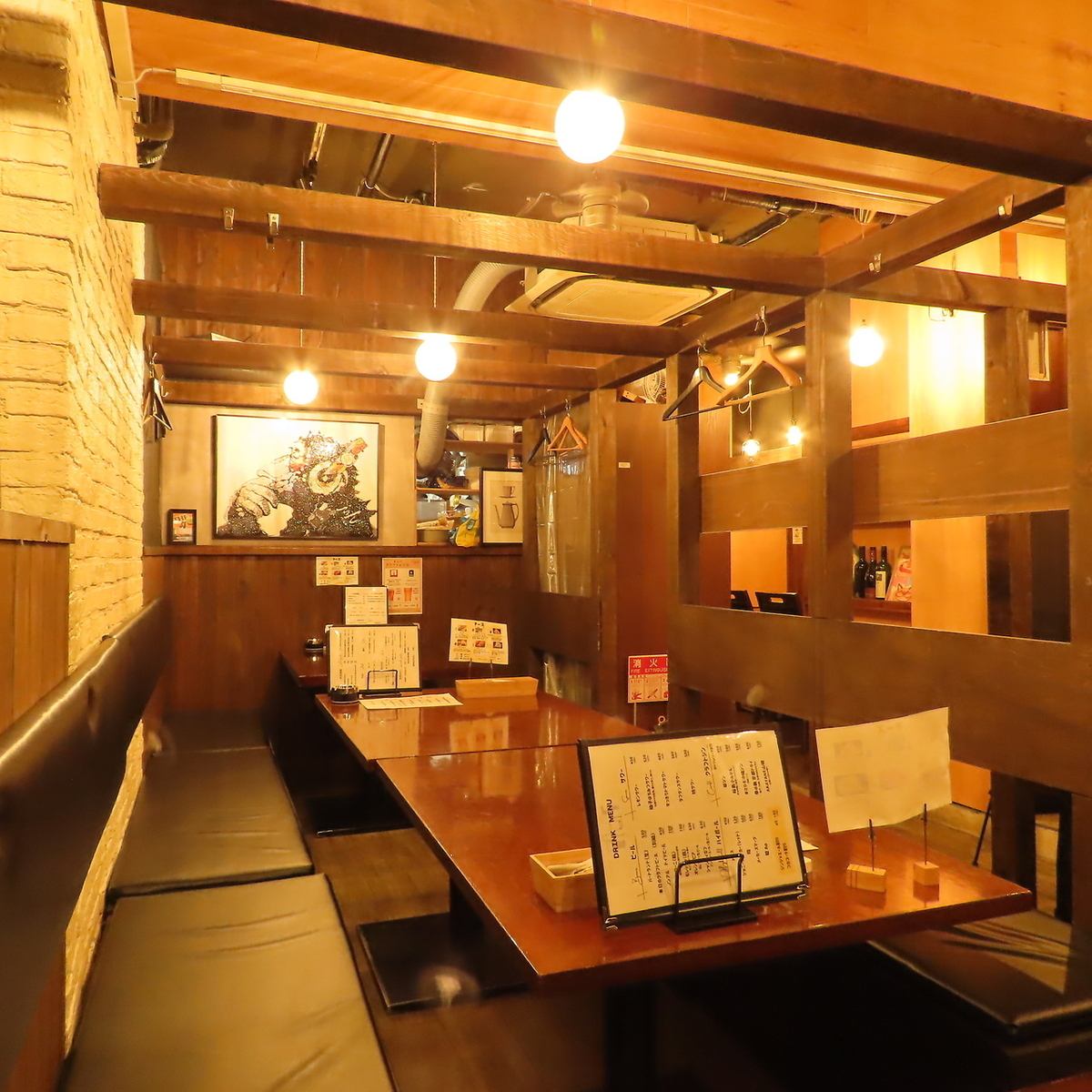 落ち着いた雰囲気の中で絶品のお料理を味わうことができます！