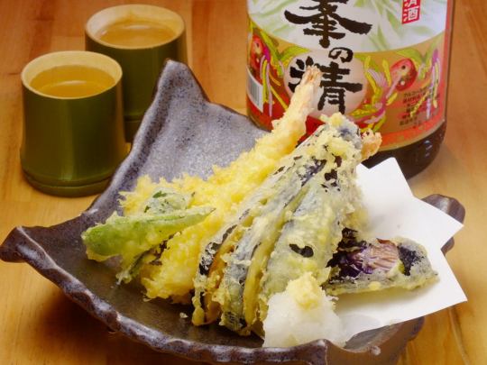 天ぷら盛り合わせ