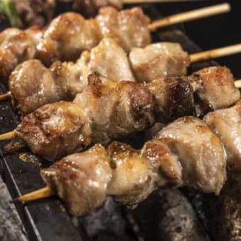 D:：鳥七庭プレミアム名物＆焼鳥コース（全９品）飲み放題９０分付６０００円（税込）