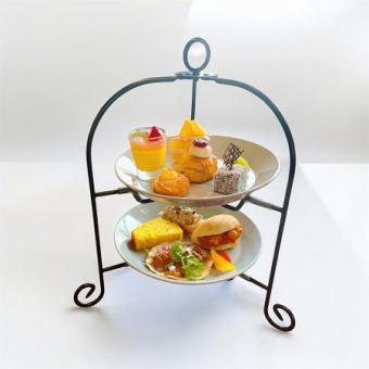 アフタヌーンティーセット【限定２０食】　7/4～　【夏のアフタヌーンティー♪】