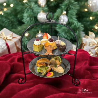 アフタヌーンティーセット【限定20食】 11/1~12/14 【クリスマスのアフタヌーンティー♪】