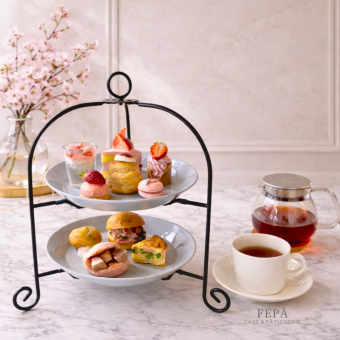 アフタヌーンティーセット【限定20食】3/4~【桜のアフタヌーンティー♪】