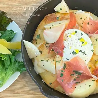  フォカッチャランチ【夏季限定】※14時まで(14時以降の予約不可)
