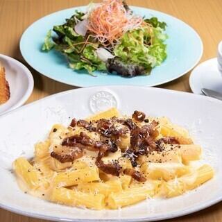 ★パスタとピッツァ付きディナー5品コース★