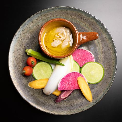 農場蔬菜bagna cauda