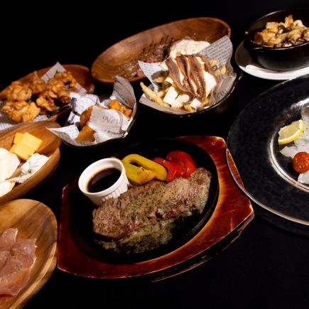 【19時～22時までのご来店限定】飲み放題+お料理7品♪7000円(税込)