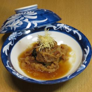 秋茄子牛時雨煮