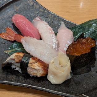 板前握り盛合せ6貫　