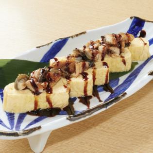 出汁巻き玉子うなぎのせ