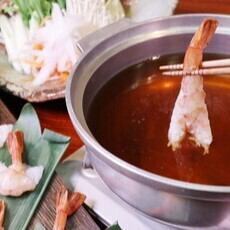 11/12/１月限定スタンダード飲み放題付『赤海老しゃぶコース』7000円⇒クーポン利用6500円(税込)