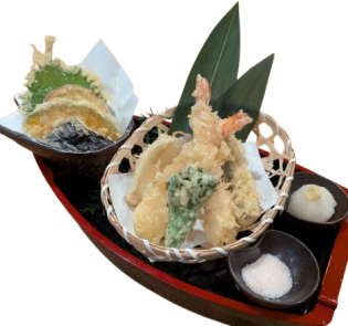 海鮮天ぷら盛合せ(8種）