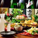 職人手造りの料理の数々
