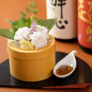 鱧の湯引き
